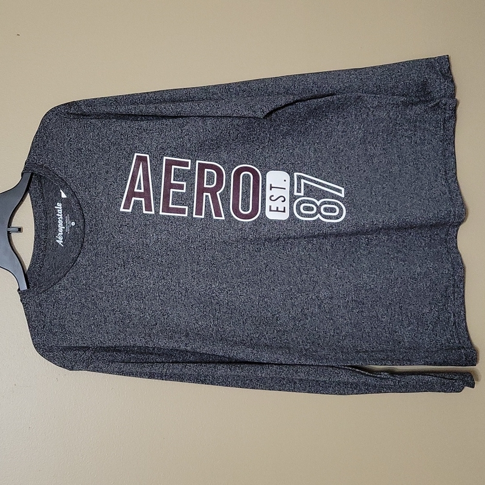Aeropostale Mens long sleeve TShirt, Size L, 20.5 pit/pit, 29 long, NWT.